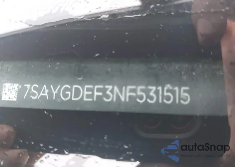 2022 Tesla Model Y Performance Dual Motor All-Wheel Drive z USA, uszkodzony, nr VIN 7SAYGDEF3NF531515